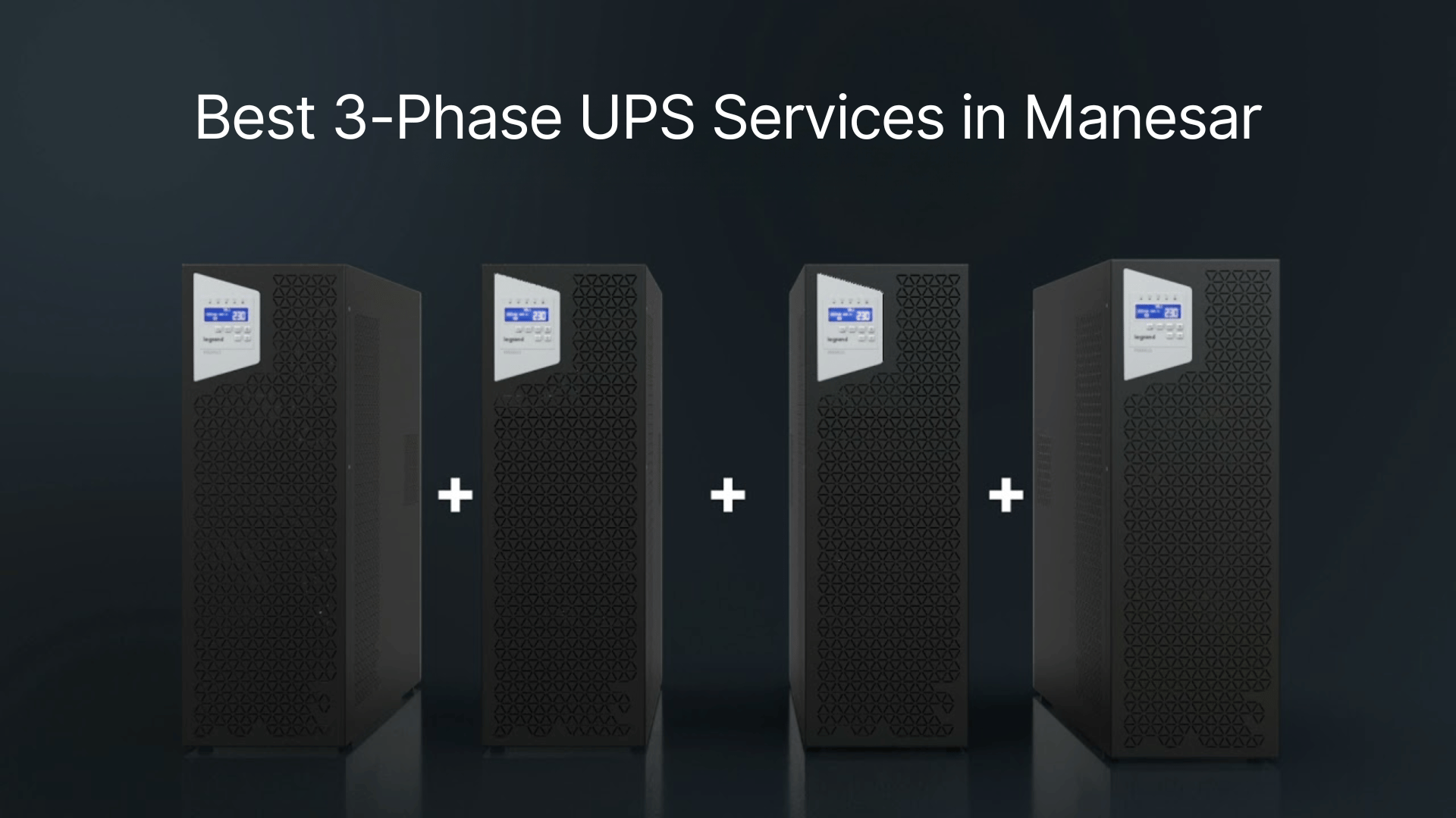 Best 3-Phase UPS Services in Manesar