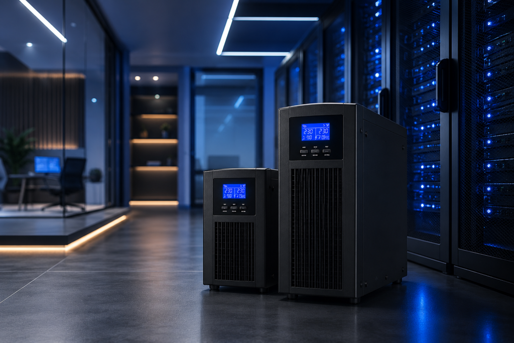 Industrial UPS systems for small businesses in Manesar data center environment